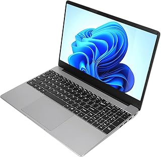 Computador Laptop, para Windows10 para Intel I7 CPU 15.6in Laptop Silver Grey for Work (8+512G Plugue dos EUA)