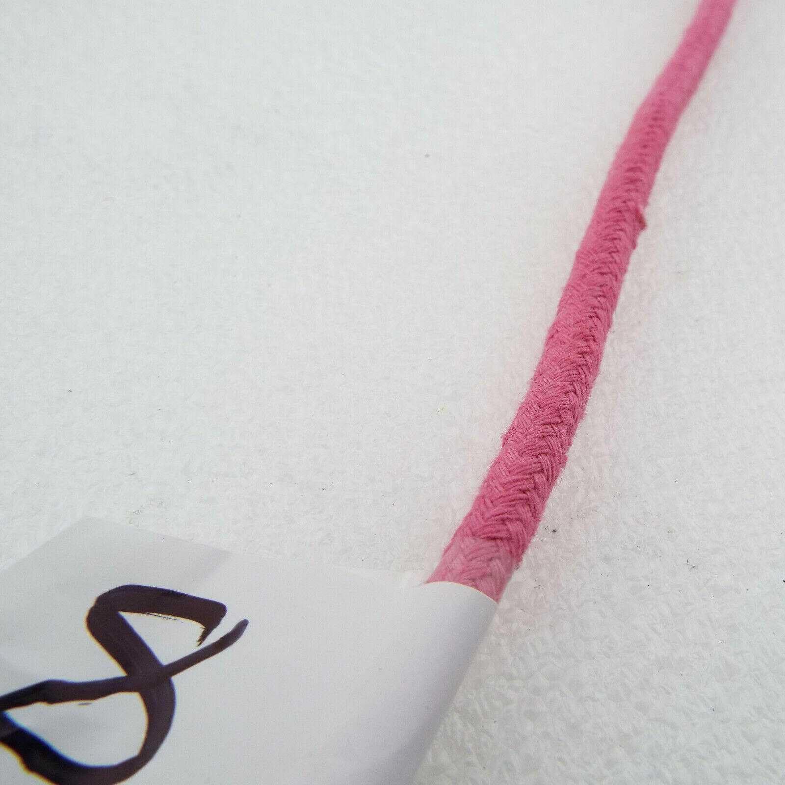 6mm Cotton Cord Braided Rope Knot Board Handle 57 Color Buy 1 2 Or 4 Metres 995D, 08 Rose Pink, 4 Metres