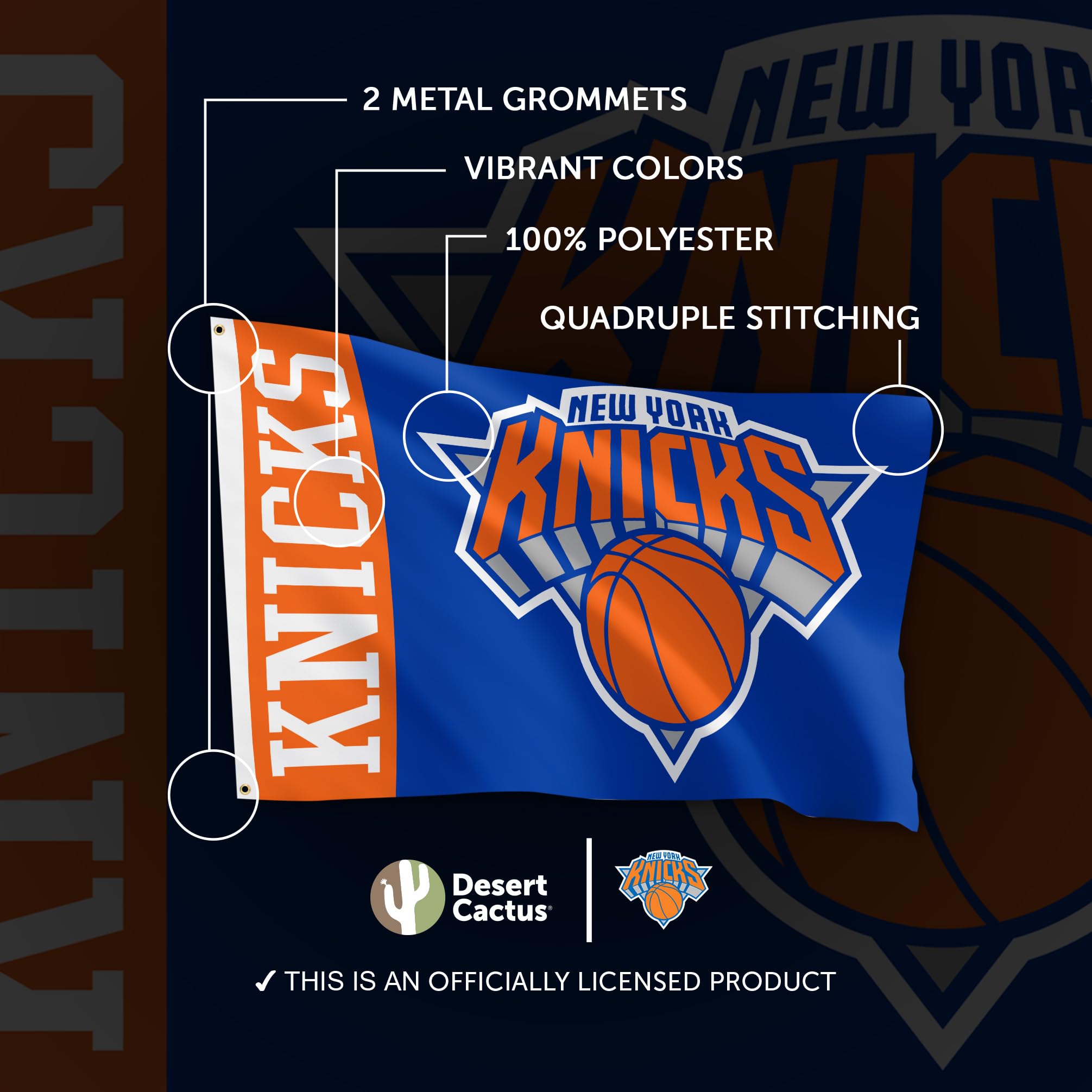 Amazon.co.jp: ニューヨーク・ニックスの旗 NBAナショナル