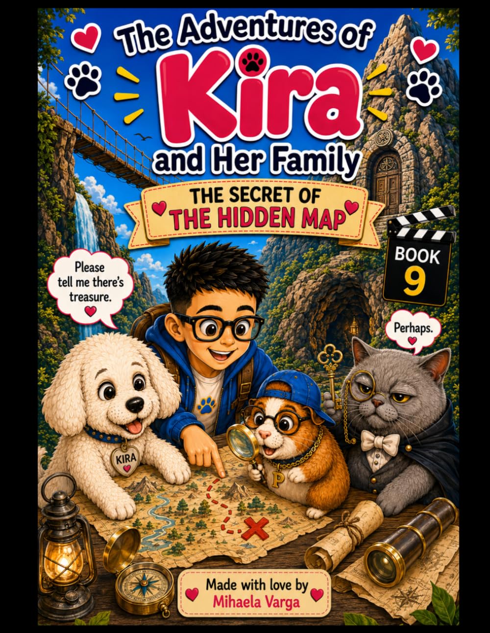 The Adventures of Kira and Her Family : The Secret of the Hidden Map
