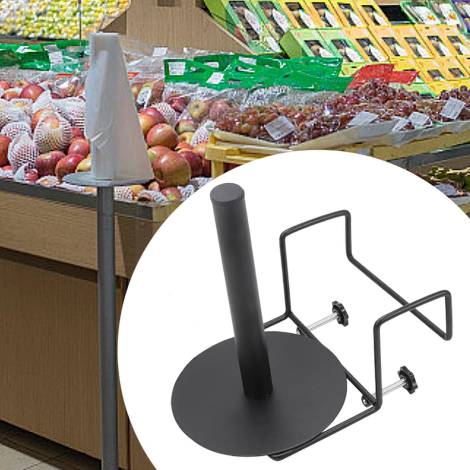 Soporte Metálico para Bolsas de Basura, Expositor de Almacenamiento, Soporte para, Práctico para Supermercados, Tiendas Minoristas Y a, Style C, Individual