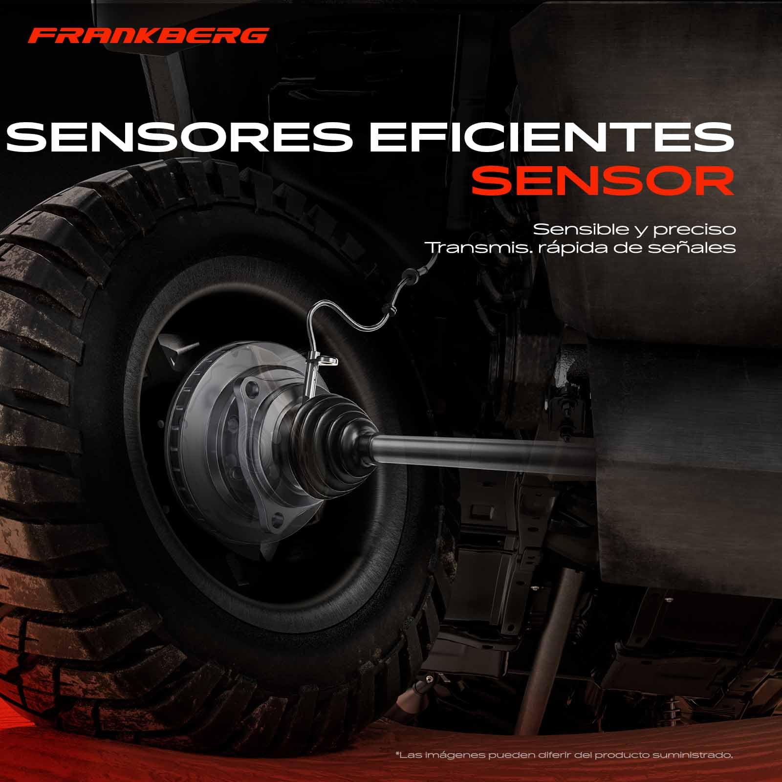 Frankberg Sensor de velocidad de ruedas Sensor ABS 2 Polos Compatible con Vitara LY SX4 S-Cross JY Replace# 30235