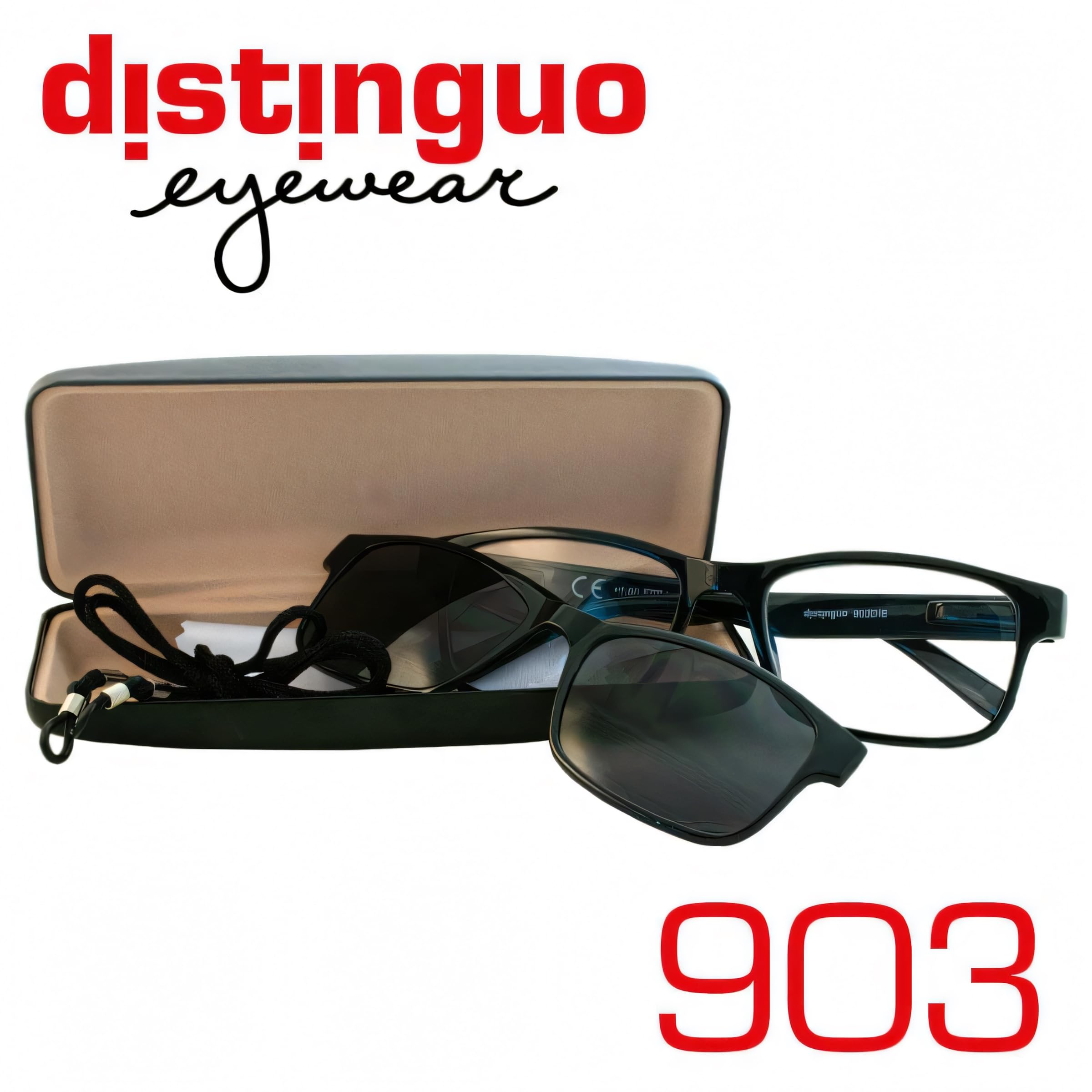 Occhiali da Lettura 900 - Unisex, Convertibili in Occhiali da Sole con Clip Magnetica, Diverse Gradazioni Completi di Accessori Occhiale
