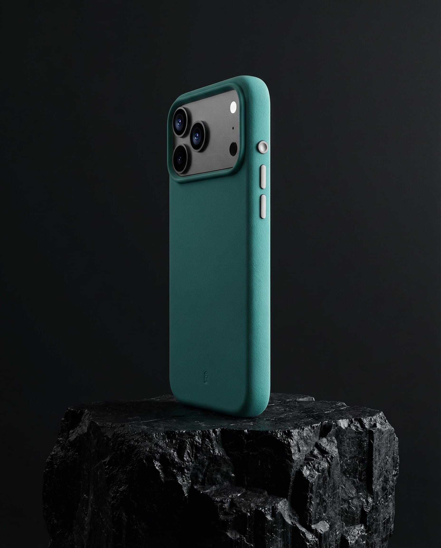 TineeOwl Case for iPhone 17 Pro Max – MagSafe Compatible, Aluminum Buttons, Camera Control & Rounded Action Button, Slim Textured TPU, Minimalist – DuneX Series Navy Blue — view 7
