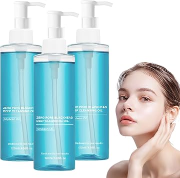 Pore Blackhead Deep Cleansing Oil, Pore Control cleansing oil, Pure Cleansing Oil, Makeup Remover for All Skin Types, Daily Moisture Facial Cleanser, Low-Irritation, Korean Skin Care 3