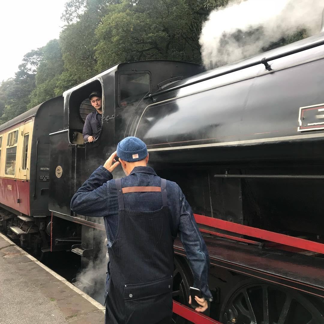 Men's Work Suspenders Pants American Jeans