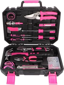 Home Pink 88 Tool Set in Suitcase | for Home Use