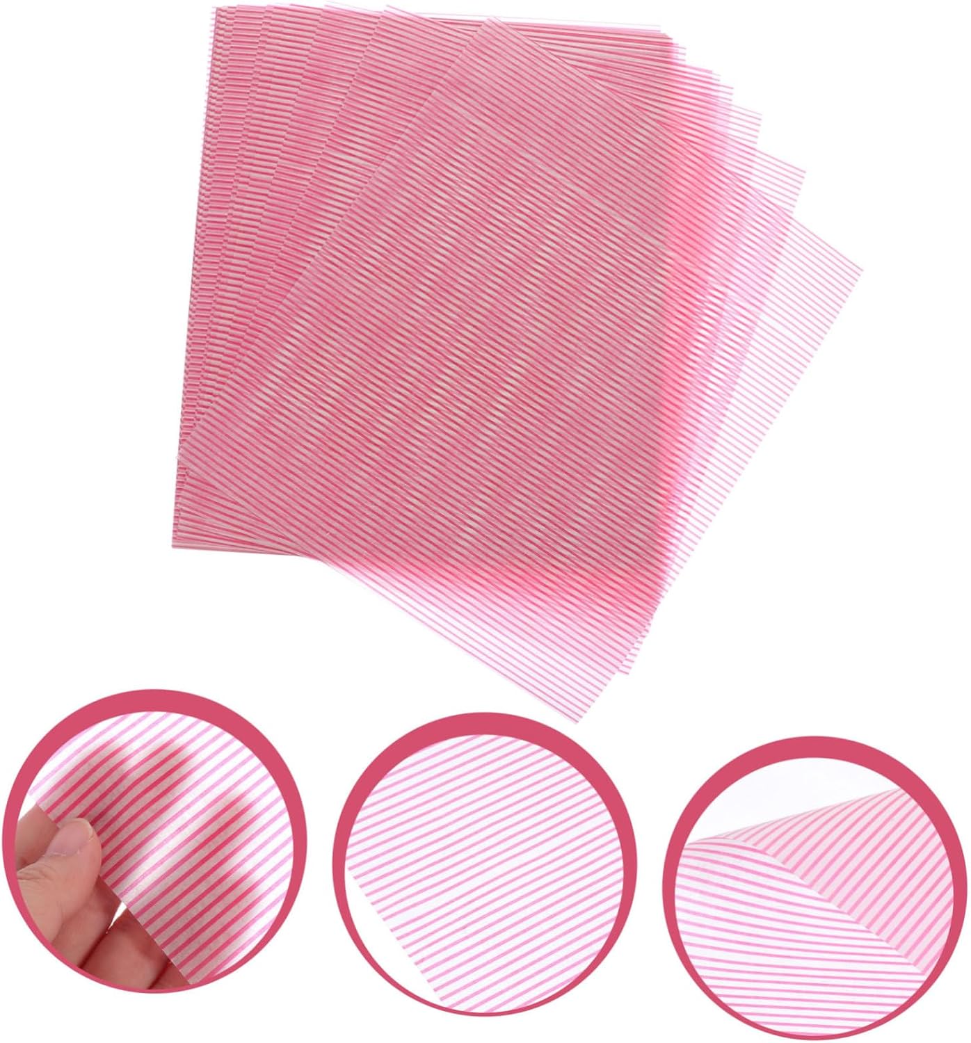 100pcs Grease Wax Paper Parchment Paper for Baking Nougat Wrapping Candy Wrapping Snack Packaging Diy Crafts