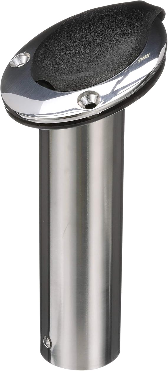 Attwood 66363-7 Stainless Steel Flush Mount 15 Degree Rod Holder (2-Inch)