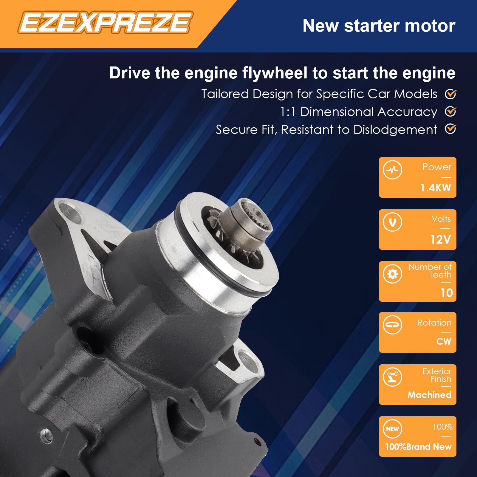 Amazon.com: Ezexpreze 18905N Harley-Davidson Starter Replacement