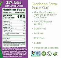 Vista 38 de ALO Aloe Vera Juice Drink ALLURE - Mangosteen + Mango 16.9 fl oz, Pack of 12 Plant-Based Drink with Real Aloe Pulp