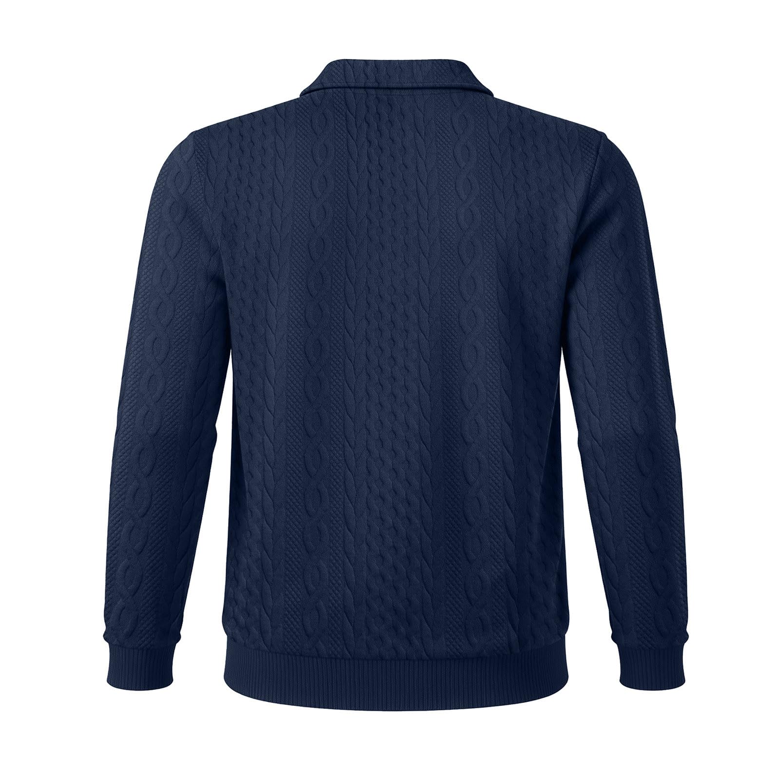 Polo Homme Manche Longue Habit Décontracté Polo Manche Longue Homme Classique Haut Régulière Tee Shirt Basique Vêtements Respirant Vetement Régulière Habit Plage Haut Doux Vêtements Basique Vetement