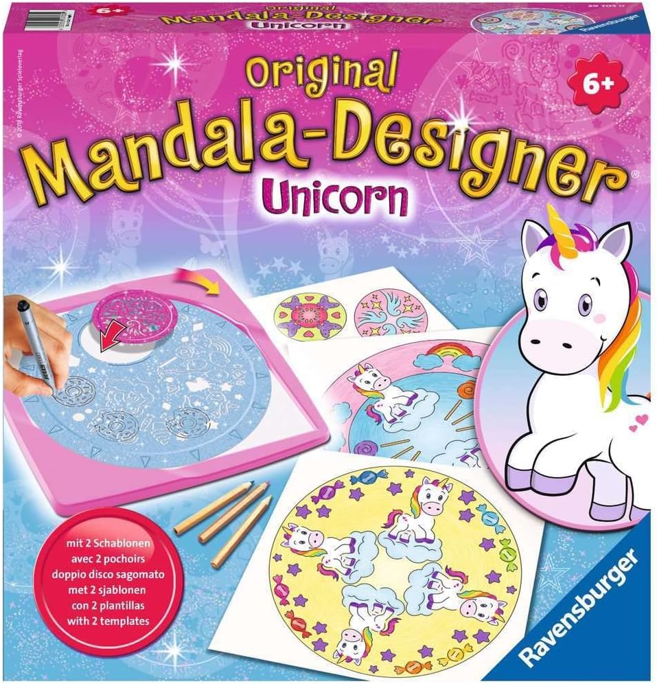 Kit Créatif Licorne Pour Filles 3-10 Ans - Château 3D à Peindre Et Assembler - Activité Manuelle Enfant - Cadeau Anniversaire