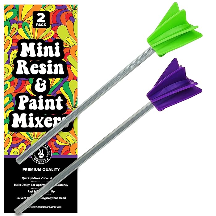 Buy Art Resin Mixer Epoxy Mixer and Paint Mixer Drill Attachment Paint