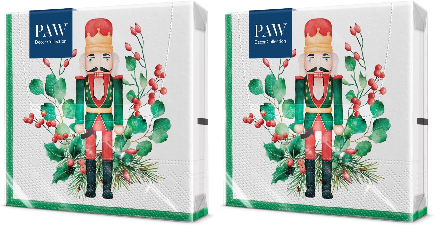 PAW - Servilletas de Papel 3 Capas (33 x 33 cm) | 20 Unidades | Servilletas de Navidad con motivos invernales y navideños | Ideales para la mesa festiva | Color: Christmas Atmosphere — view 23