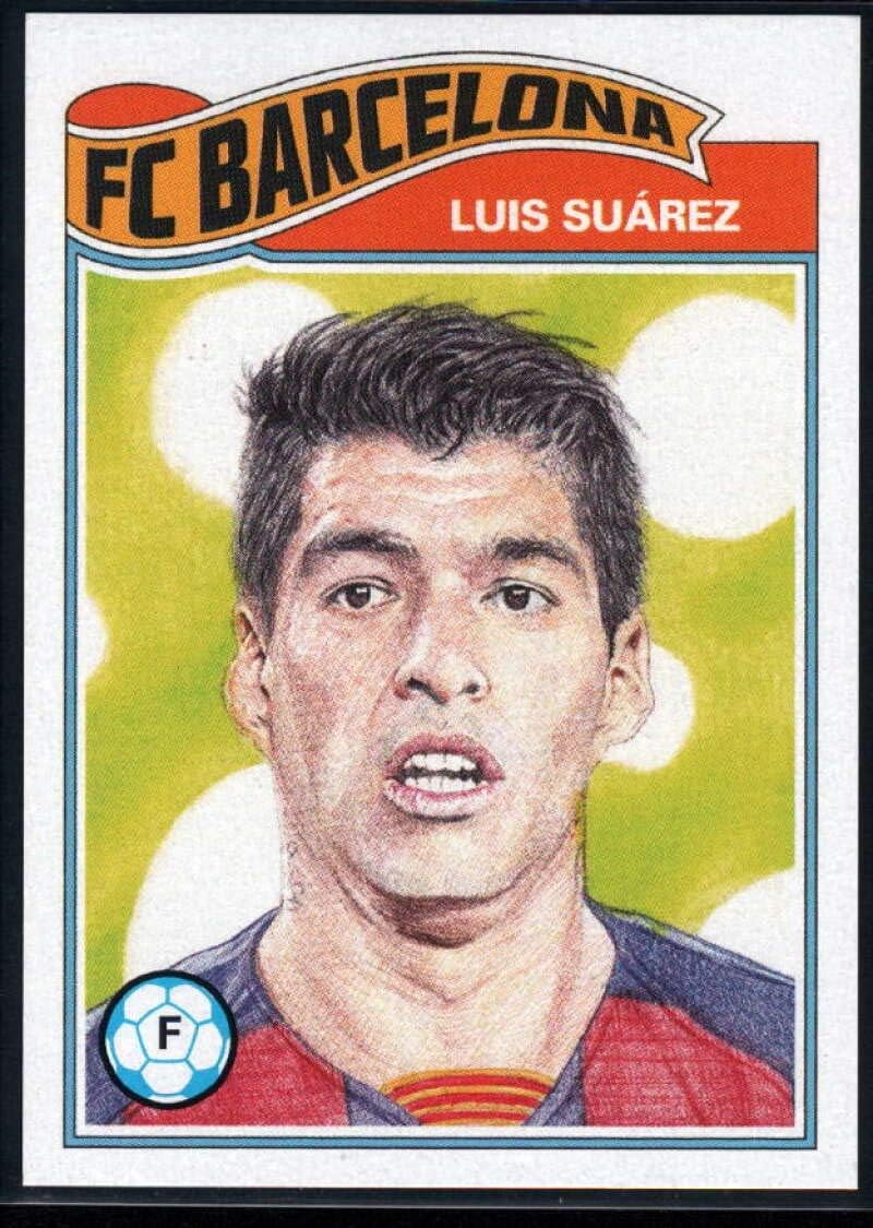 2020 Topps The UCL Living Set UEFA Champions League #162 Luis Suarez FC Barcelona Official Soccer Futbol Trading Card LIMITED PRINT RUN