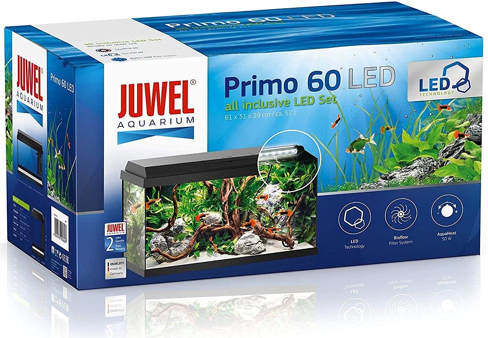 Juwel Aquarium PRIMO 60 LED, Noir, 37x61x31