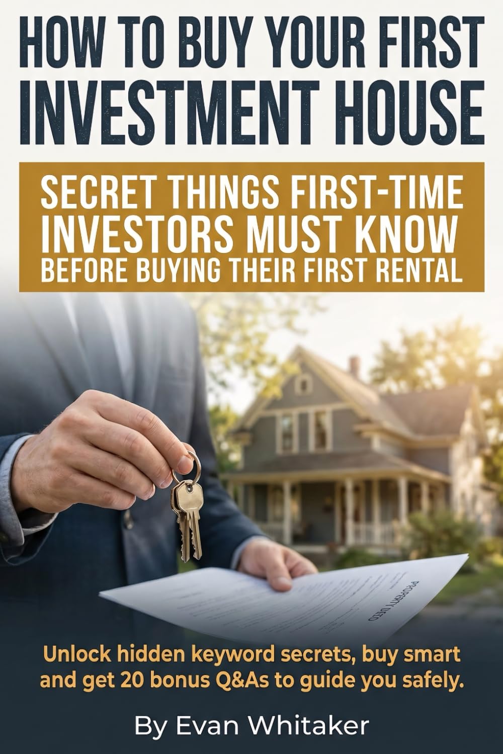 How to Buy Your First Investment House: The Insider Secrets to Buying Your First Rental Property, Building Cash Flow, and Investing in Real Estate With Confidence Even as a Complete Beginner