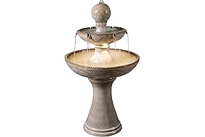 Kenroy Home 50097IV Serene Tiered Fountain