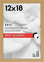 Vista 16 de Americanflat - Marco para cuadro de 16x20 con plexiglás pulido - Marcos anchos para cuadros fabricados en madera de ingeniería para exhibición