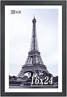 Vista 36 de VCK Marco de Madera de 18x24 Pulgadas para Pósteres, Impresiones, Fotos, Imágenes, Mapas, Certificados y Obras de Arte Negro