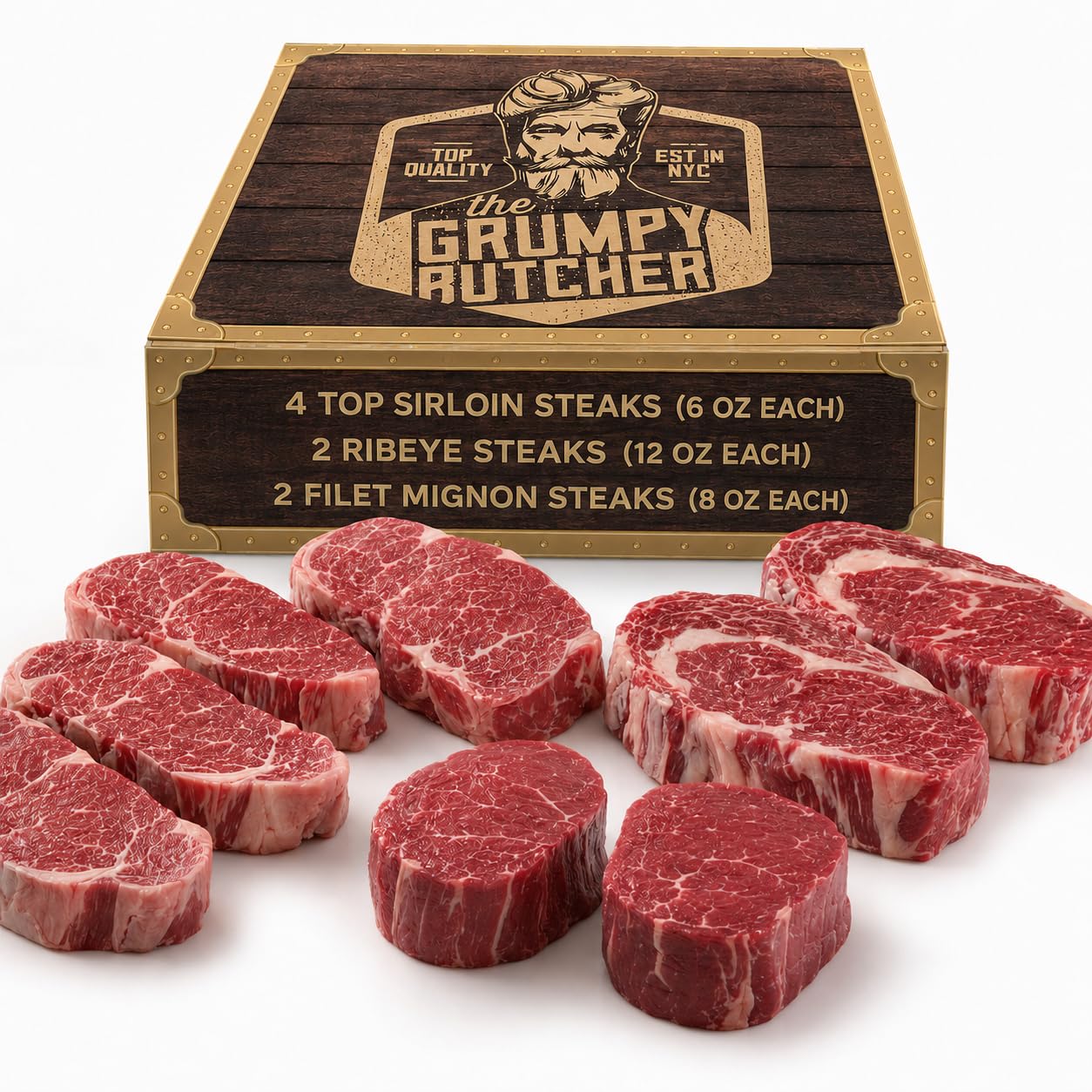 Grumpy Butcher Full House Steak Set