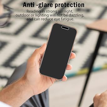 MAYtobe Matte Screen Protector for iPhone 17 Pro Max Tempered Glass