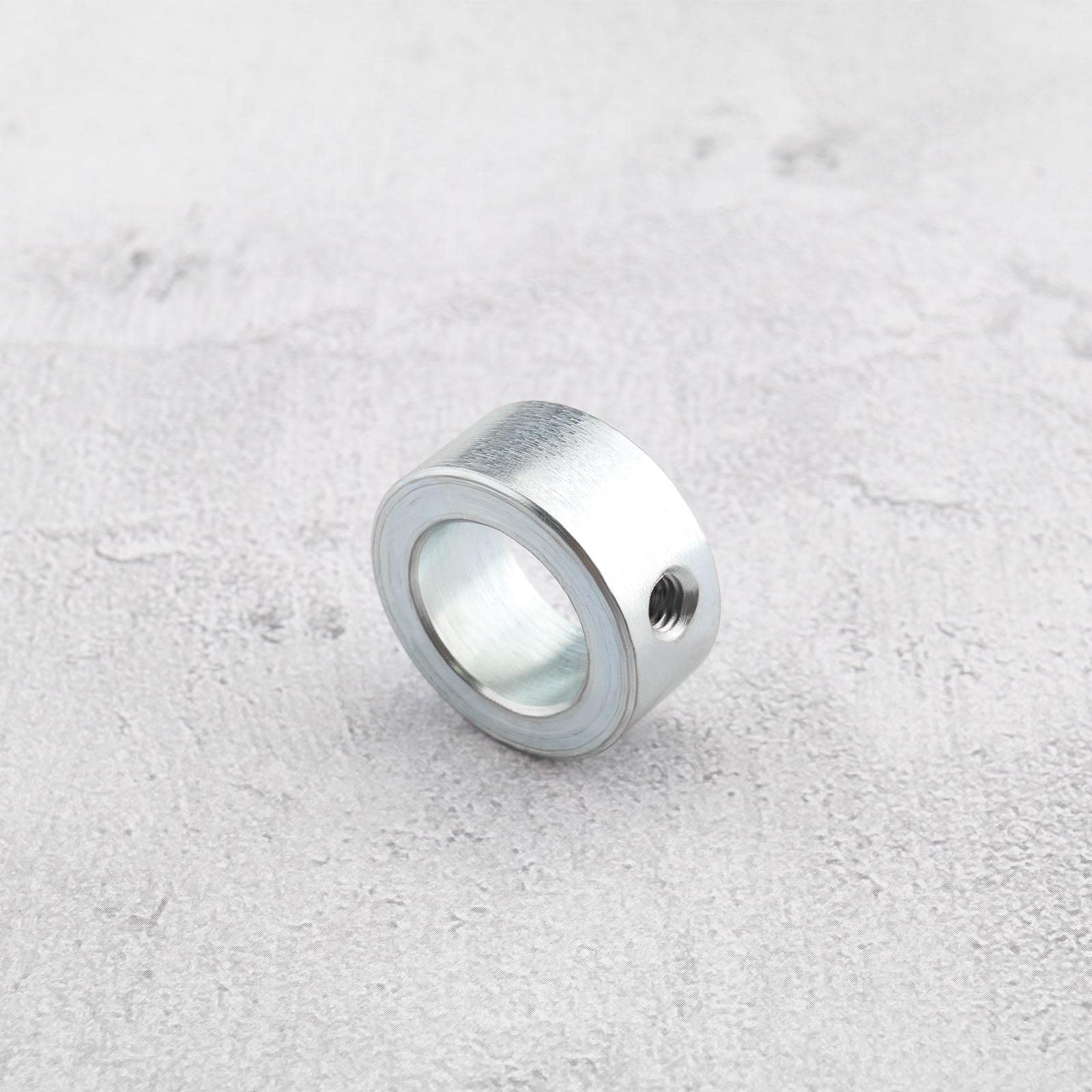 EMSea 8Pcs Collares Eje de 20 Mm Anillos de Ajuste Anillo Posicionador Anillo Galvanizado Collares de Tope de Profundidad con Tornillos Hexagonales M6 para Carro de Mano Eje de Carretilla