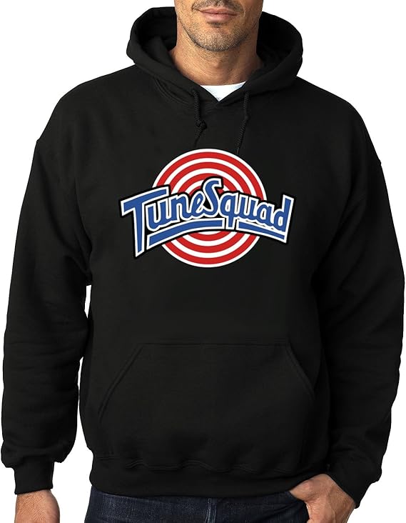 Tune squad hoodie black Clearance