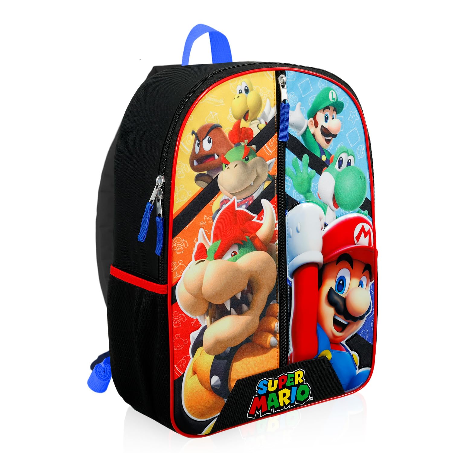 Amazon.co.jp: Super Mario Backpack with Lunch Box Set for Kids