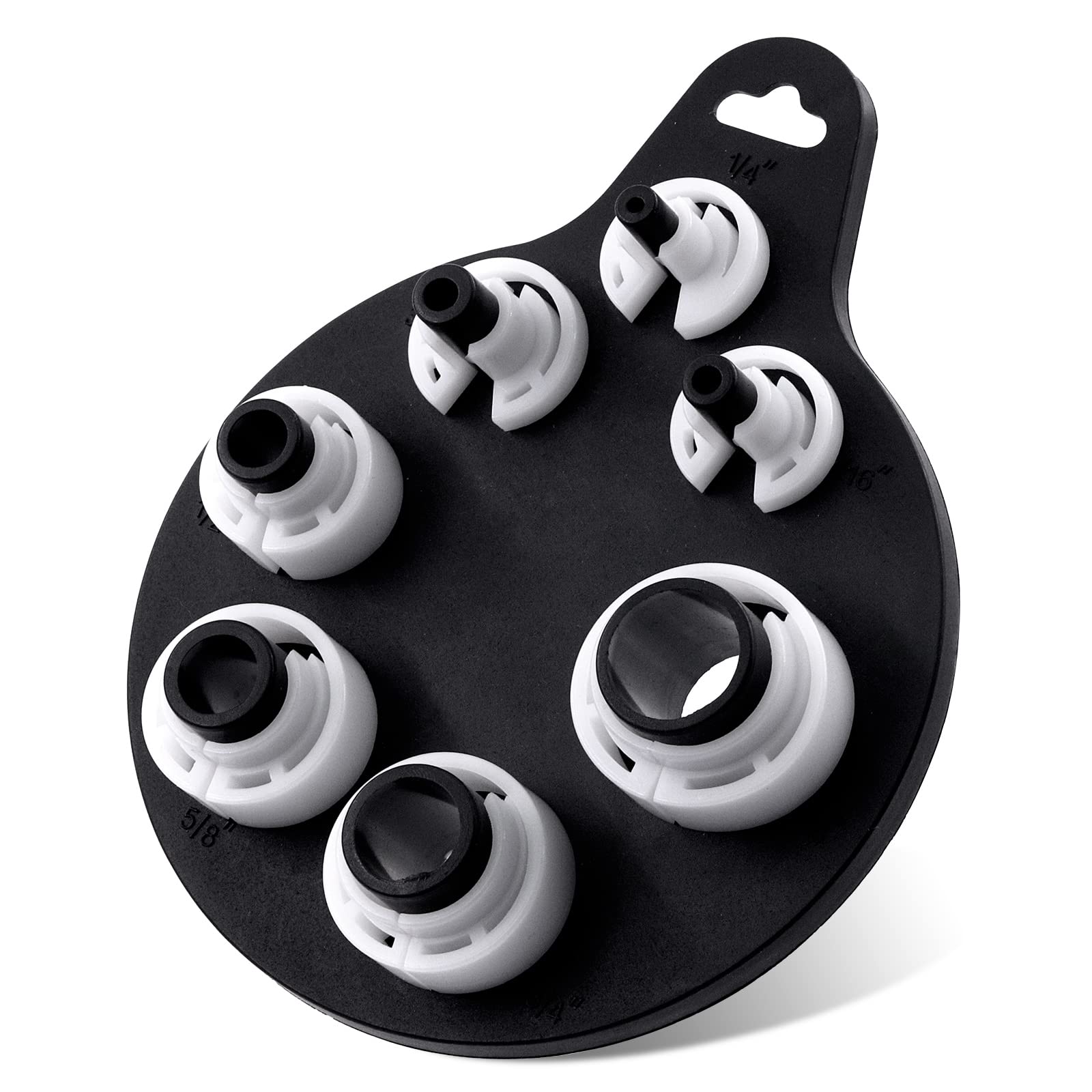 7Pcs Fuel Line Quick Disconnect Removal Tool Set for Automotive AC Conditioner Fuel Line- Sizes Includes 1/4 Inch 5/16 Inch 3/8 Inch 1/2 Inch 5/8 Inch 3/4 Inch 7/8 Inch