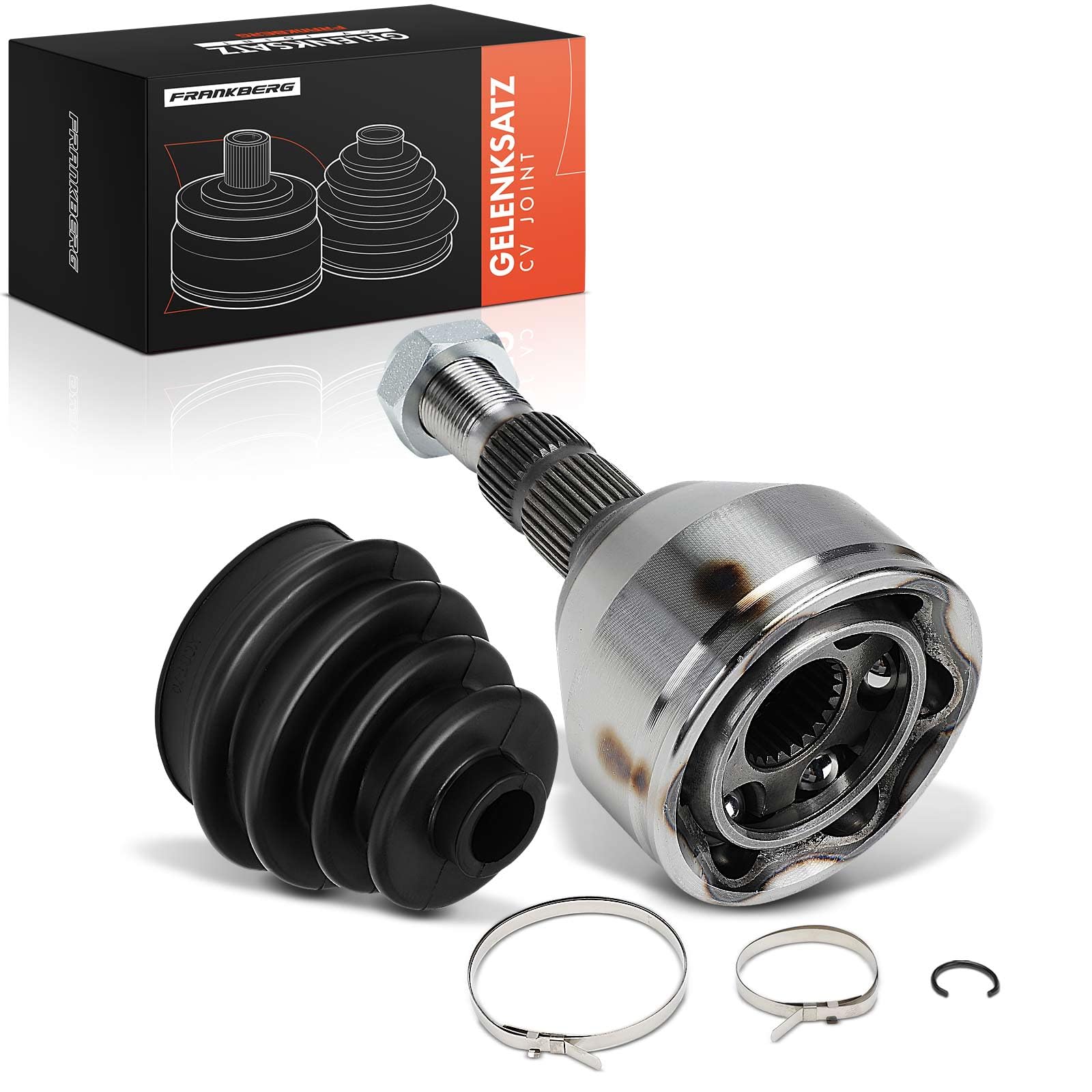 Frankberg Kit junta homocinética del lado la rueda delantera 93182543 | Compatible con: Astra Classic A04, Astra H A04, Astra J Saloon, Astra Classic Berlina A04, Astra H GTC A04, Astra J P10