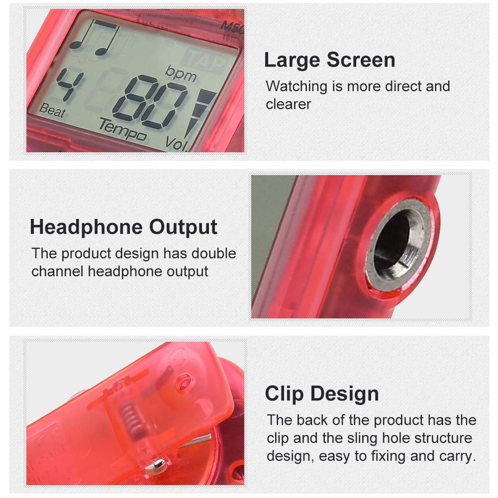 SOLO SOLO300 Mechanical Metronome Black Color