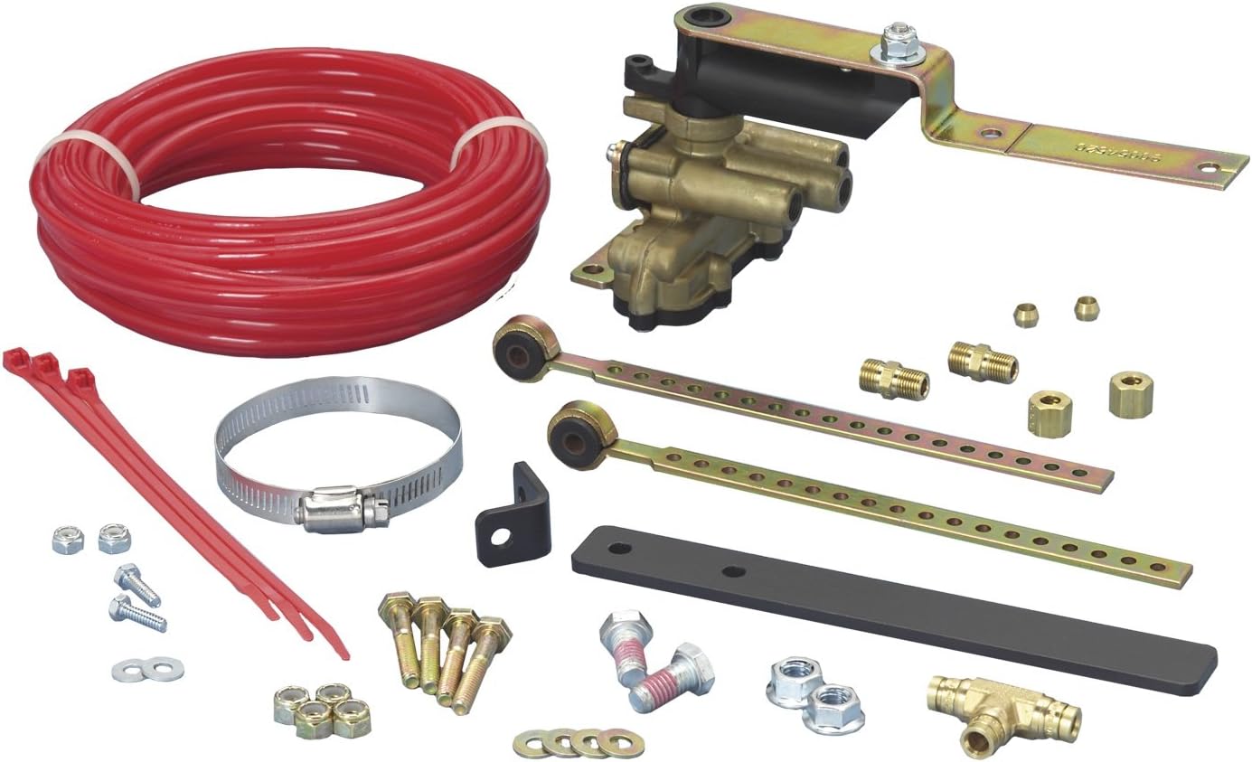 Firestone Airide 2186 Automatic Single Gauge Pneumatic Height Control Valve | Accommodates Loading and Unloading | Works with Existing Compressor & Tank | Equally Distributes Air in Air Springs