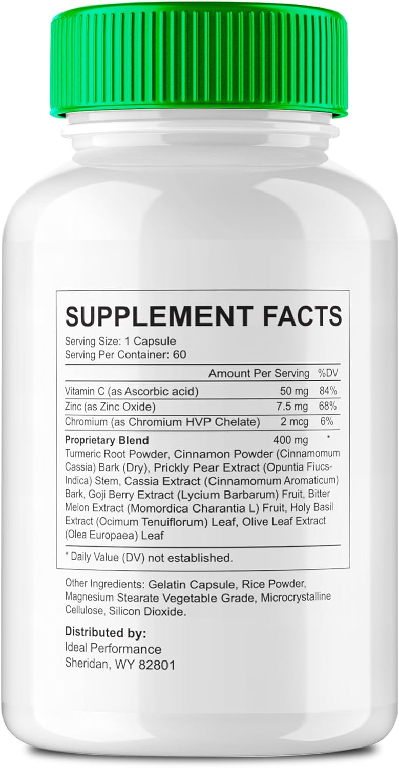 GlycoMax Advanced Blood Formula Capsules, Official GlycoMax Supplement Pills - Maximum Strength, All Natural Healthy Circulation & Stable Levels, Premium Glyco Max Support Reviews (2 Pack)