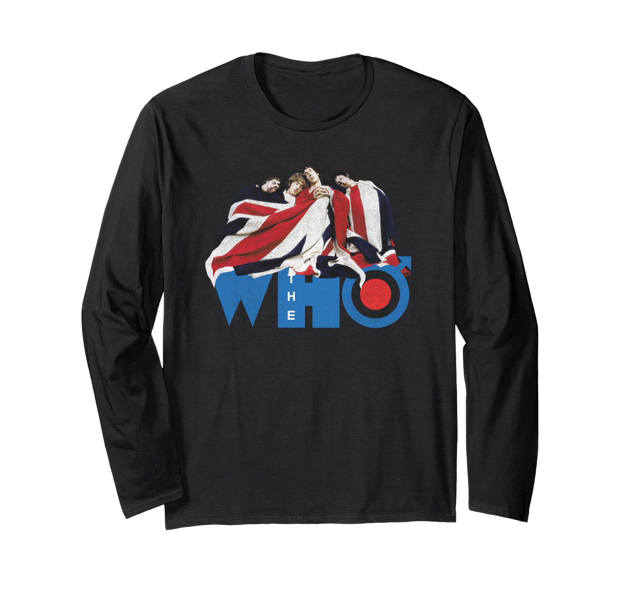 Amazon | 公式The Whoフラッグ。 長袖Tシャツ | Tシャツ・カットソー 通販