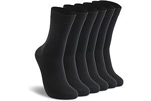 LIXIA Women's Merino Wool Crew Socks: Experience Comfort and Warmth with Every Step