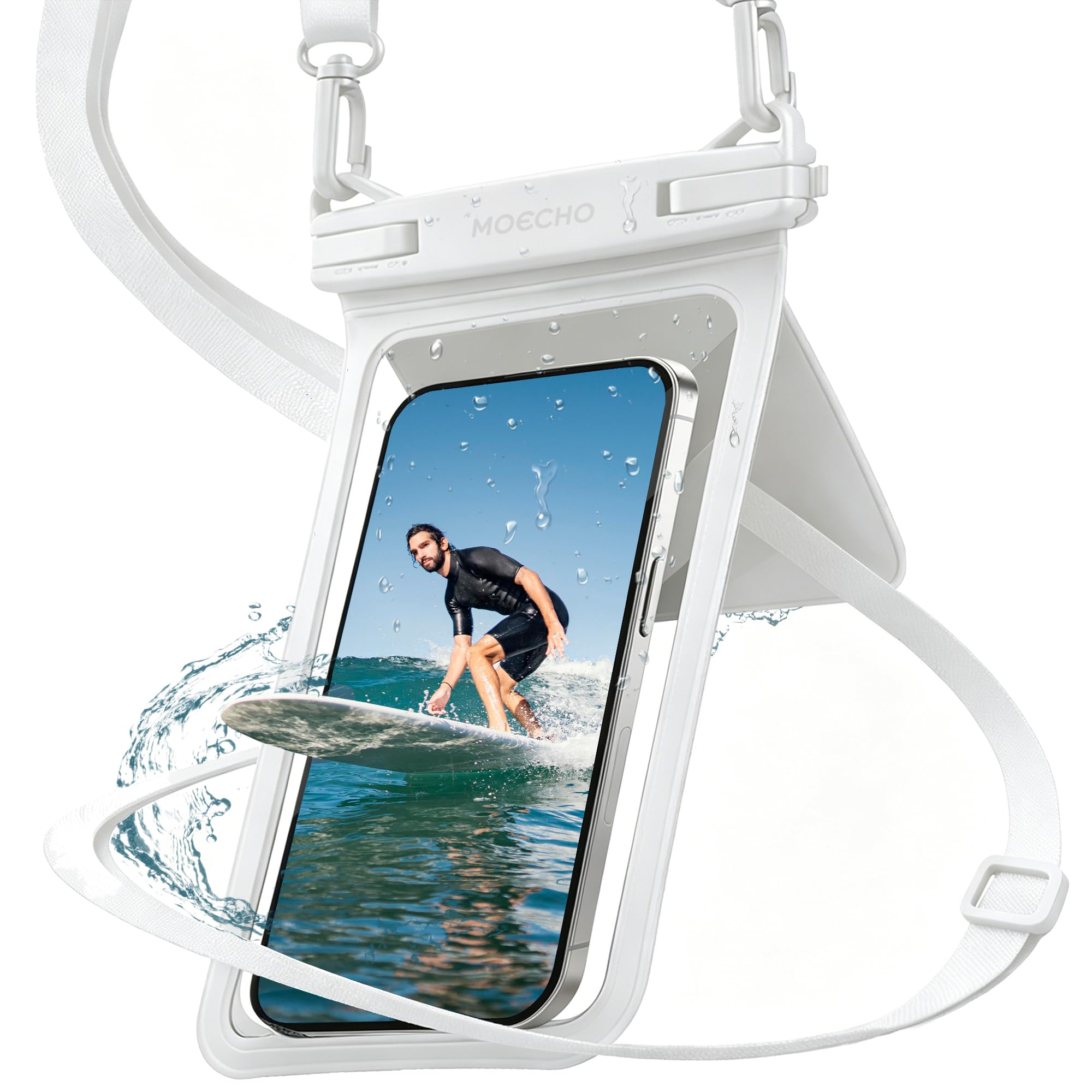Amazon.co.jp: スマホ 防水ケース 【スマホ＋小物収納・IPX8防水
