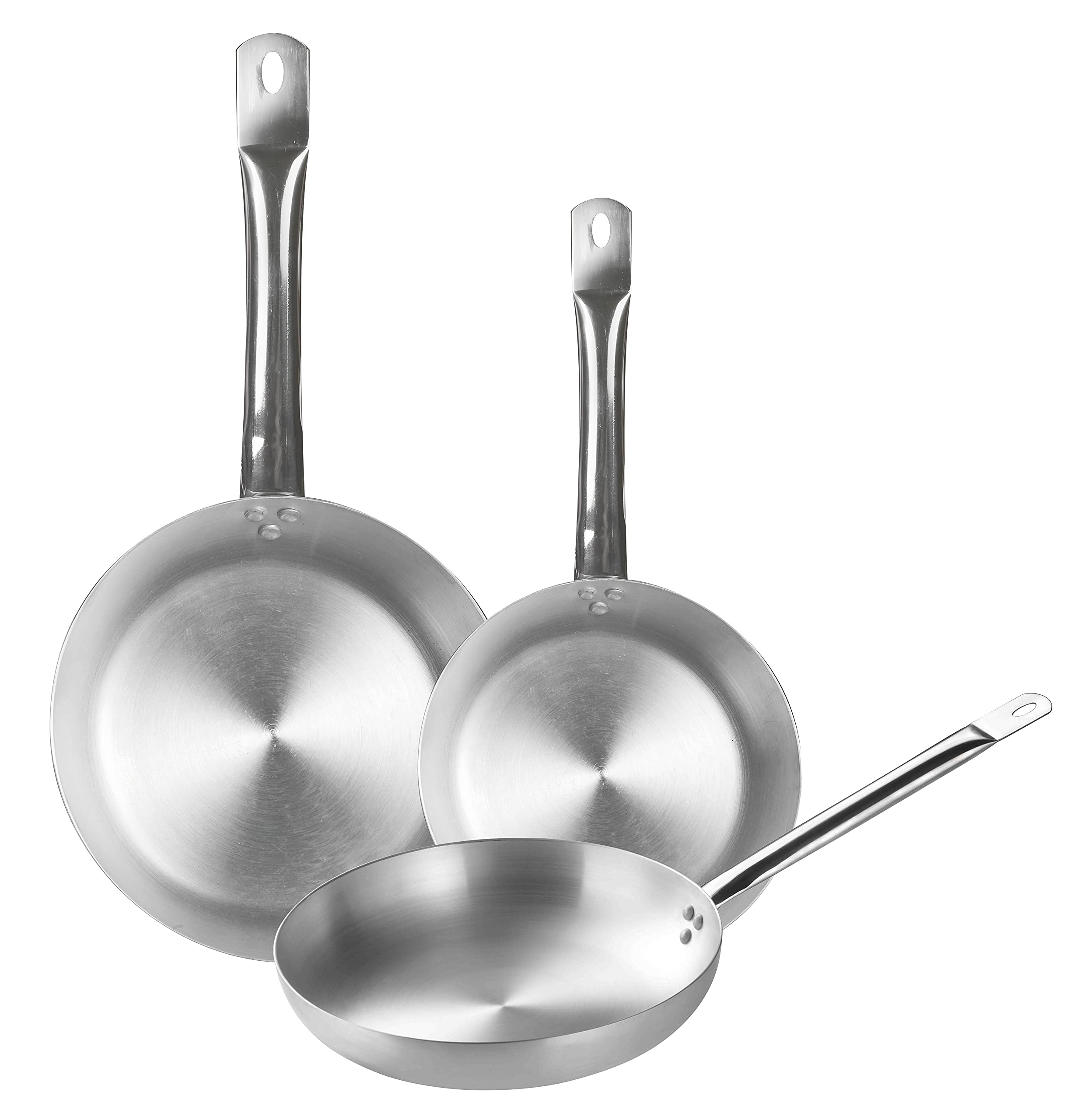 Poêles basses en aluminium Alu Easy à diffusion thermique rapide Prima Collection