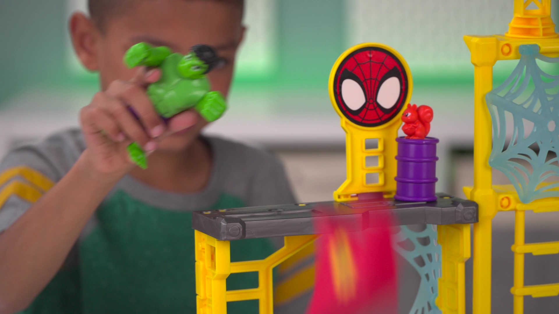Amazon.com: Spidey and His Amazing Friends Hulk's Smash Yard
