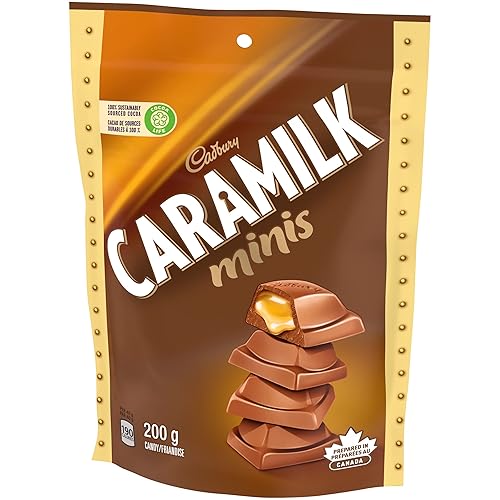 Miniatura 6 de Cadbury Caramilk Minis - Tamaño de bocado 7.05 oz Importado de Canadá
