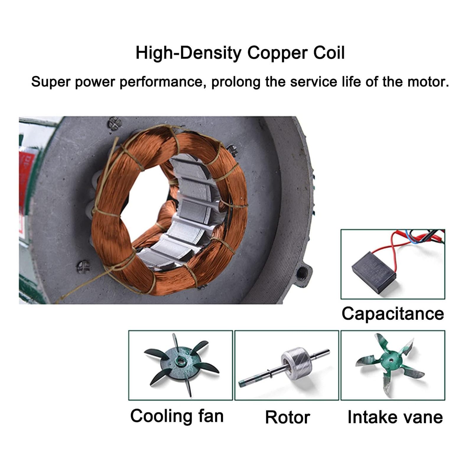 Soplador De Aire Eléctrico Centrífugo - Turbina Soplador De Castillos Hinchables, Parrilla Del Encendedor Del Carbón De La Fan, Excitador De Llama De Arranque De Fuego De Parrilla ( Size : 80W )