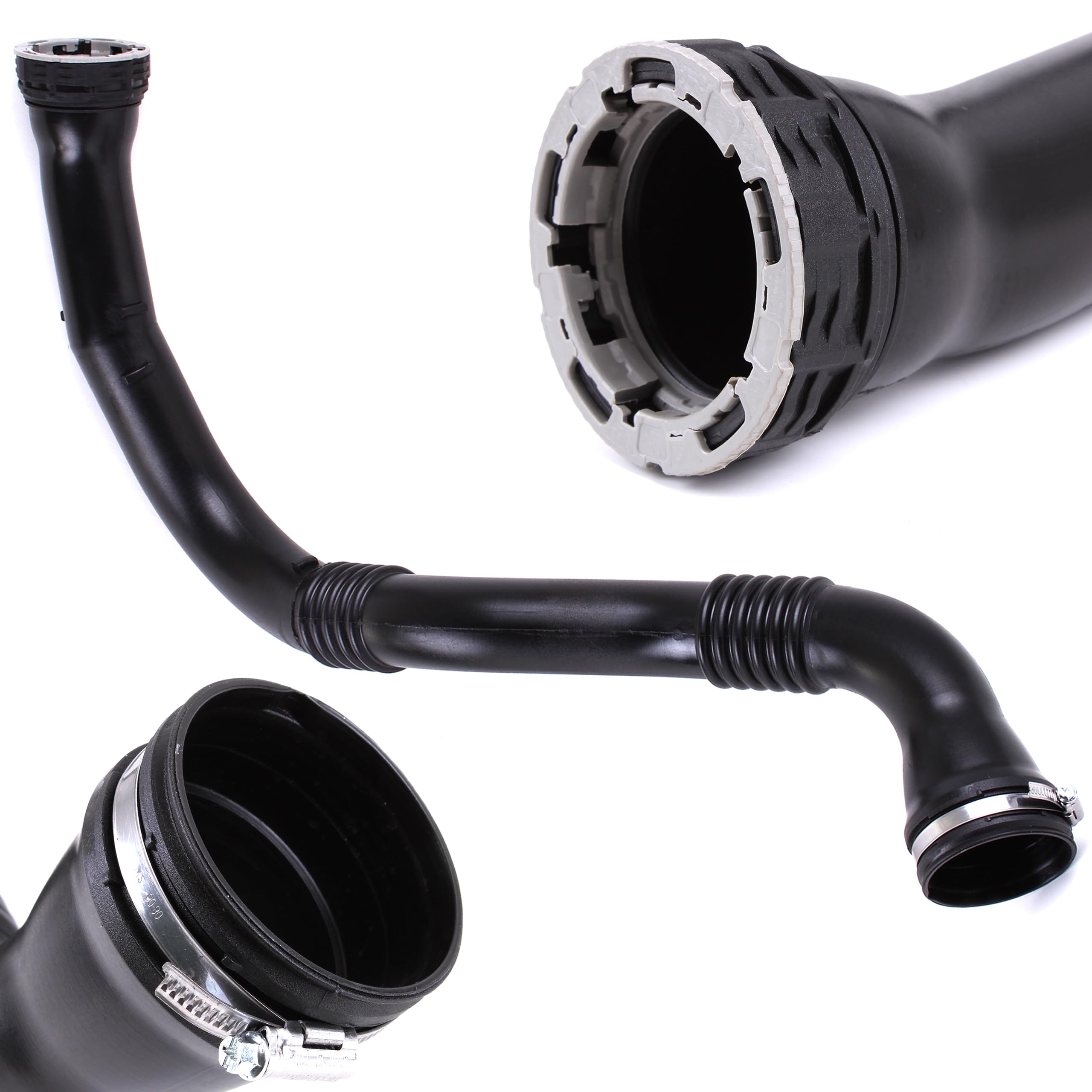 INLY Tuyau d'air turbo Tuyau de charge d'air Tuyau d'air de suralimentation Compatible avec Opel Insignia A 1.6 CDTi 13419441 13419442 1302288 (2015-2017)
