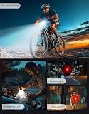 Mohard Lumière Vélo Avant et Arrière, [2000LM Super Lumineux & 4+7 Modes] - 7