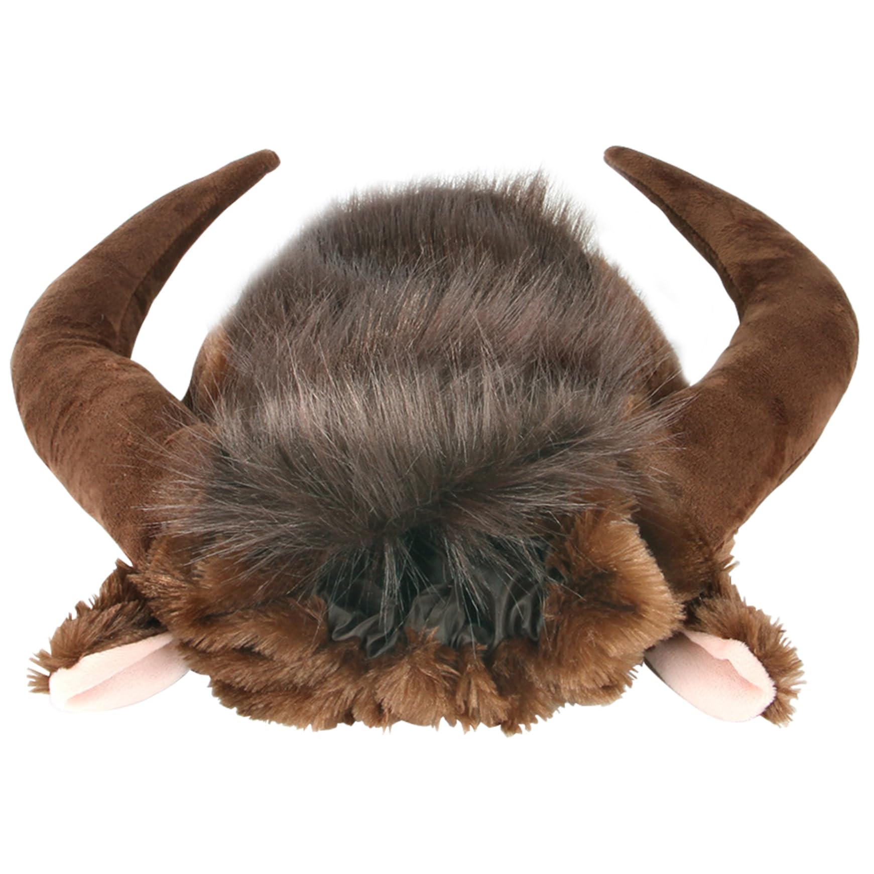 Perruque de chien en corne de vache Gcroet pour costume d'Halloween