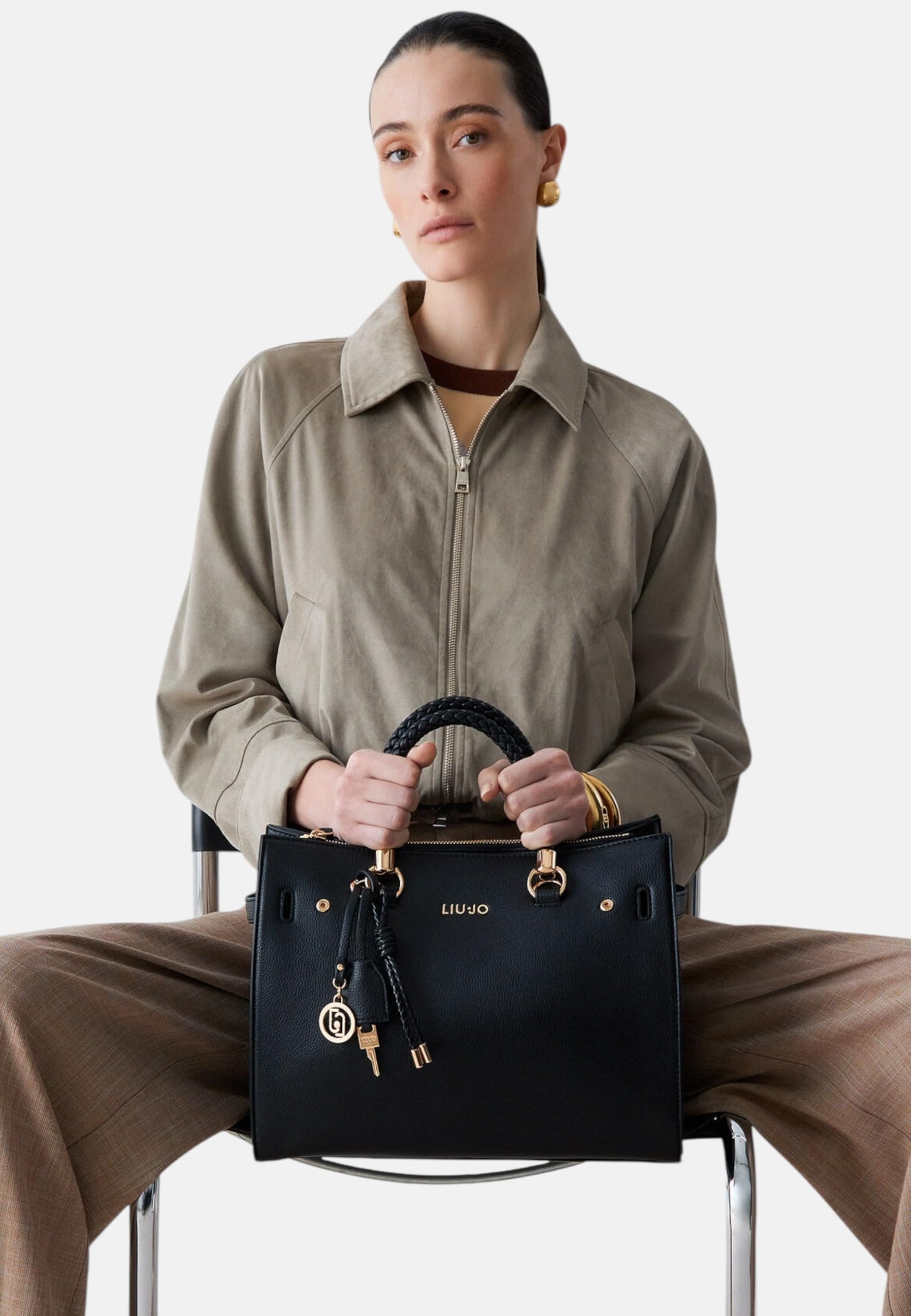 Liu Jo borsa a tracolla Manhattan ECS Tote Bag Nero