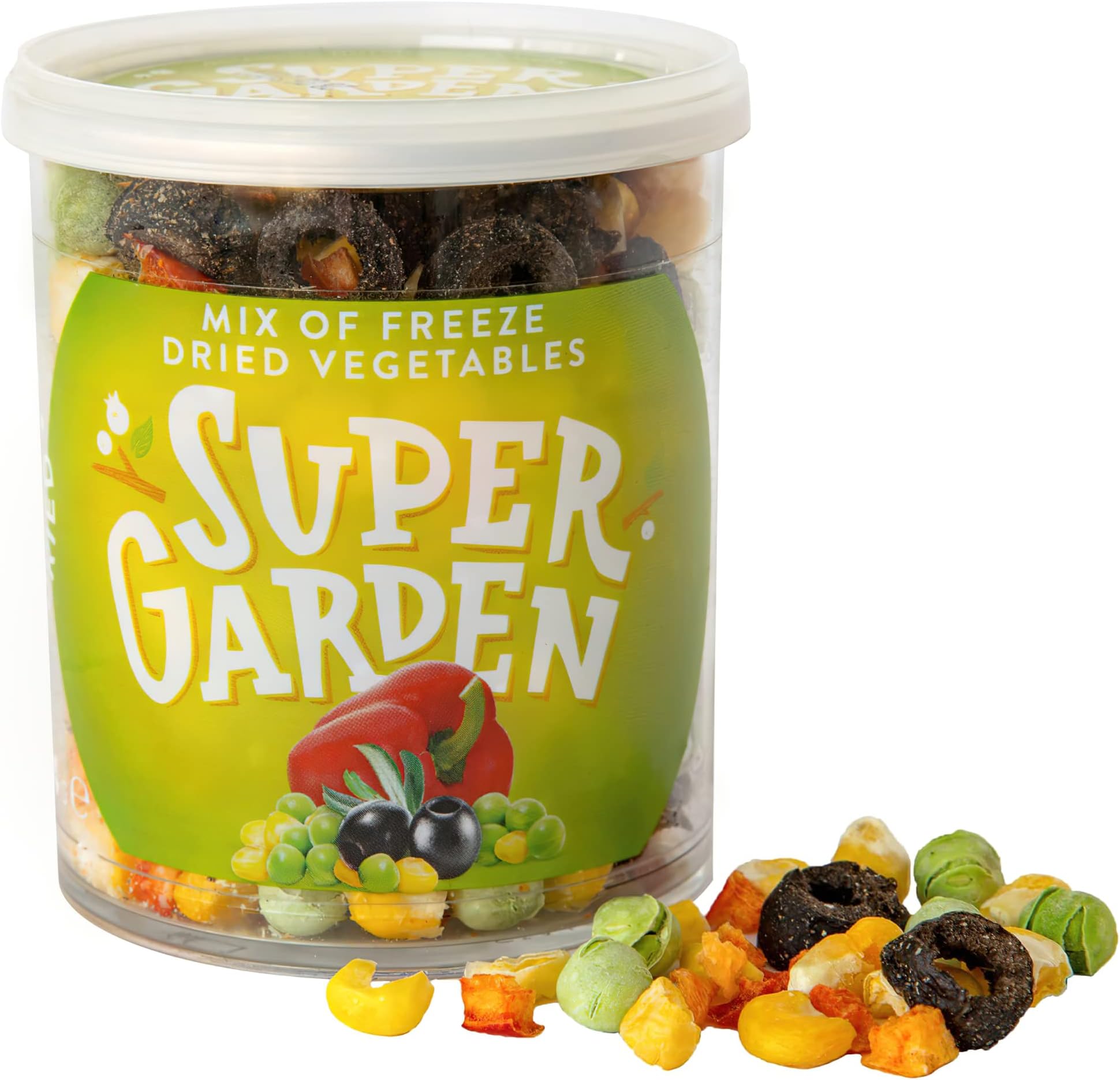 Amazon.com: Super Garden Freeze Dried Vegetable Mix - Healthy Vegan ...