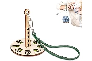 Portable Wrist Yarn Holder: Effortless Knitting and Crocheting