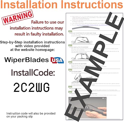 Miniatura 5 de Juego de limpiaparabrisas de repuesto para Chevrolet Trailblazer 2007 con parte trasera, juego de limpiaparabrisas WiperBladesUSA Gold Beam