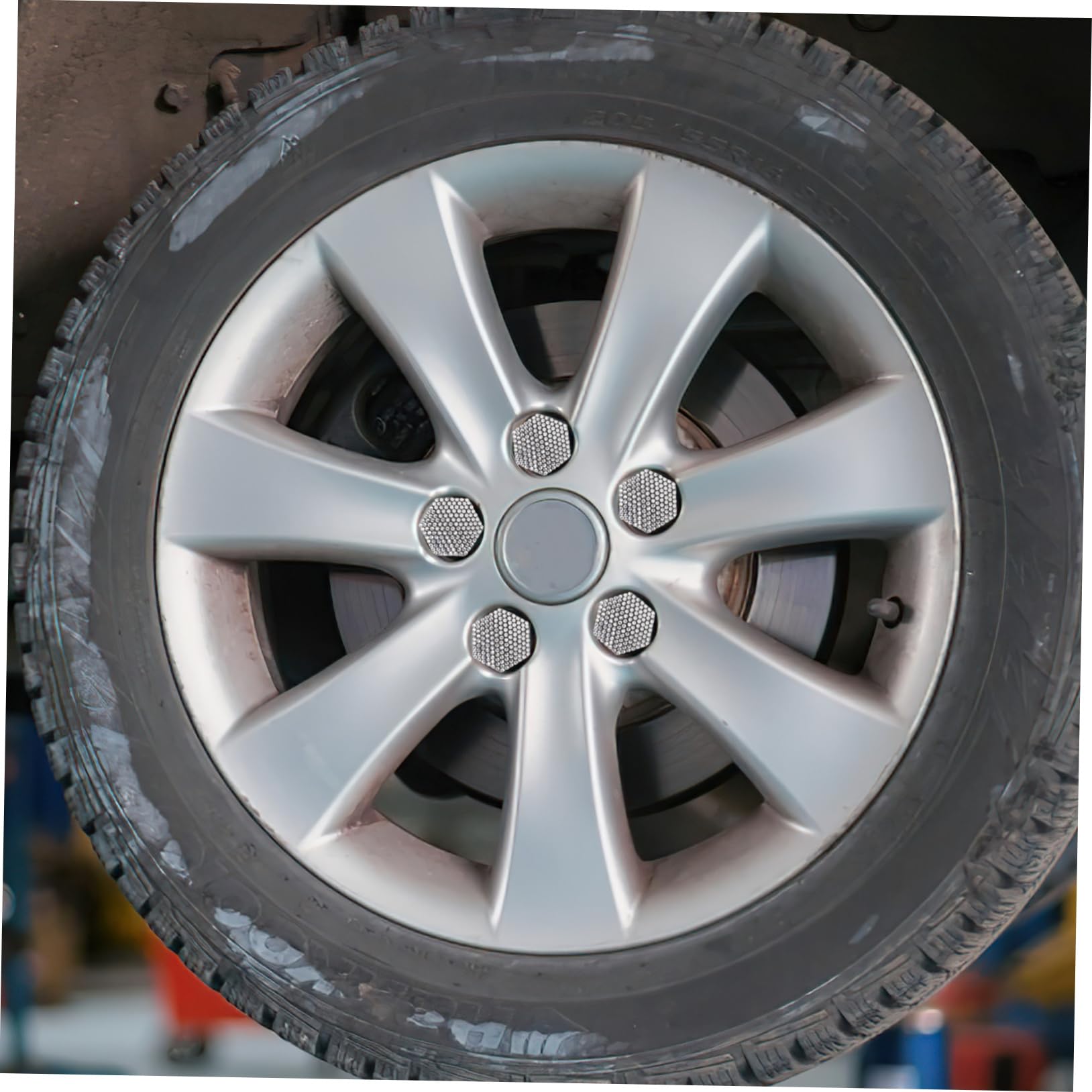 ULTECHNOVO 80pièces Couvre-écrous De Roue Strass Lot de Accessoires Décoratifs pour Jantes De Voiture Anti Installation Facile Et Élégante